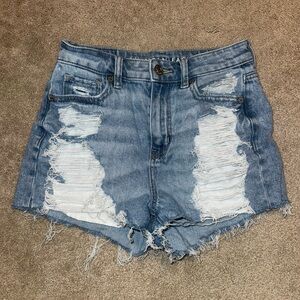 American Eagle comfort stretch mom shorts size 000